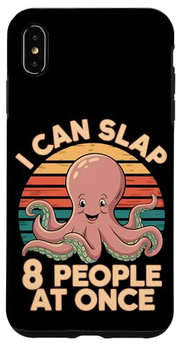 Lustiger Oktopus Witz Humor Hülle für iPhone XS Max Lustiger Oktopus Witz Humor Hülle für iPhone XS Max von Meeres-leben Enthusiast Geschenk für Männer Frauen