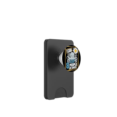 Lustiger Oktopus Witz Humor PopSockets PopWallet für MagSafe Lustiger Oktopus Witz Humor PopSockets PopWallet für MagSafe von Meeres-leben Enthusiast Geschenk für Männer Frauen