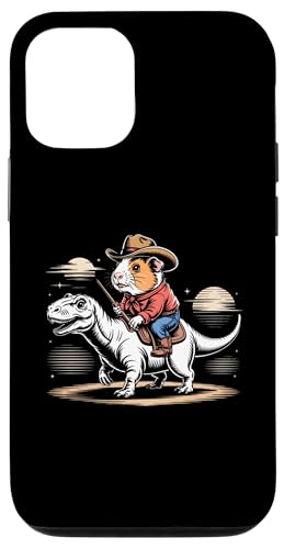 Meerschweinchen Cowboy Dinosaurier Retro Vintage Accessoires Hülle für iPhone 12/12 Pro Meerschweinchen Cowboy Dinosaurier Retro Vintage Accessoires Hülle für iPhone 12/12 Pro von Meerschweinchen Käfig Design Jungen Mädchen Kinder