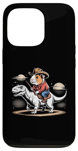 Meerschweinchen Cowboy Dinosaurier Retro Vintage Accessoires Hülle für iPhone 13 Pro Meerschweinchen Cowboy Dinosaurier Retro Vintage Accessoires Hülle für iPhone 13 Pro von Meerschweinchen Käfig Design Jungen Mädchen Kinder