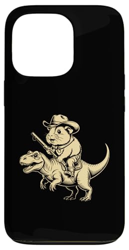 Meerschweinchen Cowboy Dinosaurier Retro Vintage Accessoires Hülle für iPhone 13 Pro Meerschweinchen Cowboy Dinosaurier Retro Vintage Accessoires Hülle für iPhone 13 Pro von Meerschweinchen Käfig Design Jungen Mädchen Kinder