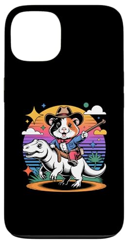 Meerschweinchen Cowboy Dinosaurier Retro Vintage Accessoires Hülle für iPhone 13 Meerschweinchen Cowboy Dinosaurier Retro Vintage Accessoires Hülle für iPhone 13 von Meerschweinchen Käfig Design Jungen Mädchen Kinder