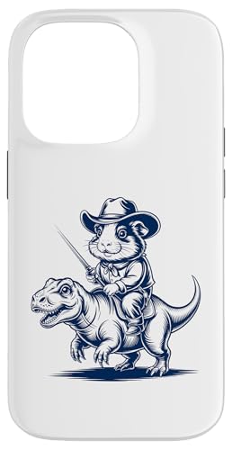 Meerschweinchen Cowboy Dinosaurier Retro Vintage Accessoires Hülle für iPhone 14 Pro Meerschweinchen Cowboy Dinosaurier Retro Vintage Accessoires Hülle für iPhone 14 Pro von Meerschweinchen Käfig Design Jungen Mädchen Kinder
