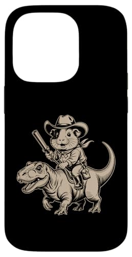 Meerschweinchen Cowboy Dinosaurier Retro Vintage Accessoires Hülle für iPhone 14 Pro Meerschweinchen Cowboy Dinosaurier Retro Vintage Accessoires Hülle für iPhone 14 Pro von Meerschweinchen Käfig Design Jungen Mädchen Kinder