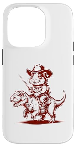 Meerschweinchen Cowboy Dinosaurier Retro Vintage Accessoires Hülle für iPhone 14 Pro Meerschweinchen Cowboy Dinosaurier Retro Vintage Accessoires Hülle für iPhone 14 Pro von Meerschweinchen Käfig Design Jungen Mädchen Kinder
