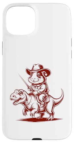 Meerschweinchen Cowboy Dinosaurier Retro Vintage Accessoires Hülle für iPhone 15 Plus Meerschweinchen Cowboy Dinosaurier Retro Vintage Accessoires Hülle für iPhone 15 Plus von Meerschweinchen Käfig Design Jungen Mädchen Kinder