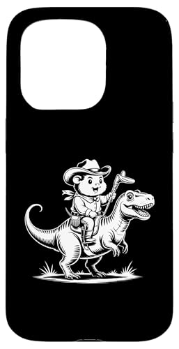 Meerschweinchen Cowboy Dinosaurier Retro Vintage Accessoires Hülle für iPhone 15 Pro Meerschweinchen Cowboy Dinosaurier Retro Vintage Accessoires Hülle für iPhone 15 Pro von Meerschweinchen Käfig Design Jungen Mädchen Kinder