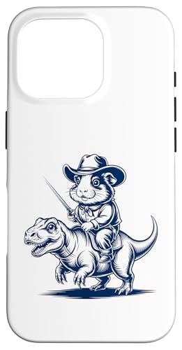 Meerschweinchen Cowboy Dinosaurier Retro Vintage Accessoires Hülle für iPhone 16 Pro Meerschweinchen Cowboy Dinosaurier Retro Vintage Accessoires Hülle für iPhone 16 Pro von Meerschweinchen Käfig Design Jungen Mädchen Kinder
