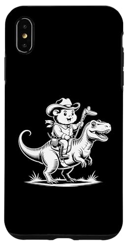 Meerschweinchen Cowboy Dinosaurier Retro Vintage Accessoires Hülle für iPhone XS Max Meerschweinchen Cowboy Dinosaurier Retro Vintage Accessoires Hülle für iPhone XS Max von Meerschweinchen Käfig Design Jungen Mädchen Kinder