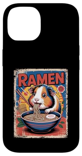 Meerschweinchen Ramen Nudeln Japanisch Retro Design Vintage Hülle für iPhone 14 Meerschweinchen Ramen Nudeln Japanisch Retro Design Vintage Hülle für iPhone 14 von Meerschweinchen Käfig Japan Jungen Mädchen Kinder