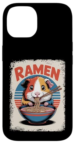 Meerschweinchen Ramen Nudeln Japanisch Retro Design Vintage Hülle für iPhone 14 Meerschweinchen Ramen Nudeln Japanisch Retro Design Vintage Hülle für iPhone 14 von Meerschweinchen Käfig Japan Jungen Mädchen Kinder