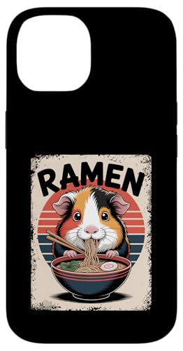 Meerschweinchen Ramen Nudeln Japanisch Retro Design Vintage Hülle für iPhone 14 Meerschweinchen Ramen Nudeln Japanisch Retro Design Vintage Hülle für iPhone 14 von Meerschweinchen Käfig Japan Jungen Mädchen Kinder
