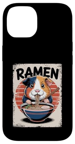 Meerschweinchen Ramen Nudeln Japanisch Retro Design Vintage Hülle für iPhone 14 Meerschweinchen Ramen Nudeln Japanisch Retro Design Vintage Hülle für iPhone 14 von Meerschweinchen Käfig Japan Jungen Mädchen Kinder