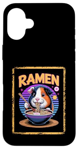 Meerschweinchen Ramen Nudeln Japanisch Retro Design Vintage Hülle für iPhone 16 Plus Meerschweinchen Ramen Nudeln Japanisch Retro Design Vintage Hülle für iPhone 16 Plus von Meerschweinchen Käfig Japan Jungen Mädchen Kinder