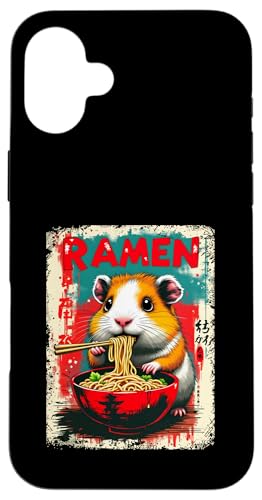 Meerschweinchen Ramen Nudeln Japanisch Retro Design Vintage Hülle für iPhone 16 Plus Meerschweinchen Ramen Nudeln Japanisch Retro Design Vintage Hülle für iPhone 16 Plus von Meerschweinchen Käfig Japan Jungen Mädchen Kinder