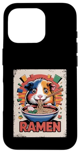 Meerschweinchen Ramen Nudeln Japanisch Retro Design Vintage Hülle für iPhone 16 Pro Meerschweinchen Ramen Nudeln Japanisch Retro Design Vintage Hülle für iPhone 16 Pro von Meerschweinchen Käfig Japan Jungen Mädchen Kinder