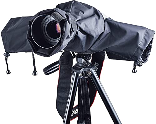 Kamera Regenschutzhülle – Meersee Kamera-Schutz für Canon, Nikon, Sony und andere Digitale DSLR -Kameras von Meersee