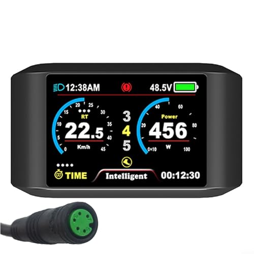 750C TFT-Display für Bafang BBS01 BBS02 All-in-One-Instrument für Ihr E-Bike von MeevrgR