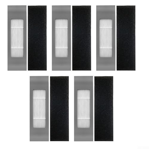 Durable Filter für DEEBOT für OZMO 920 950 T8 für AIVI Max für T9 T5 N5 N7 N8+ N8 Pro Plus DX55, langlebig, 5 Stück von MeevrgR