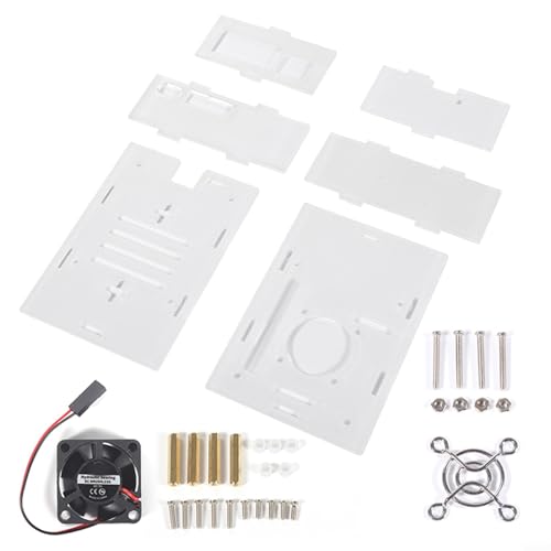 Kühlerlüfter kompatibles Acrylgehäuse für Raspberry für Pi 5 Optimale Wärmeableitung Kühlerlüfter kompatibles Acrylgehäuse für Raspberry für Pi 5 Optimale Wärmeableitung von MeevrgR