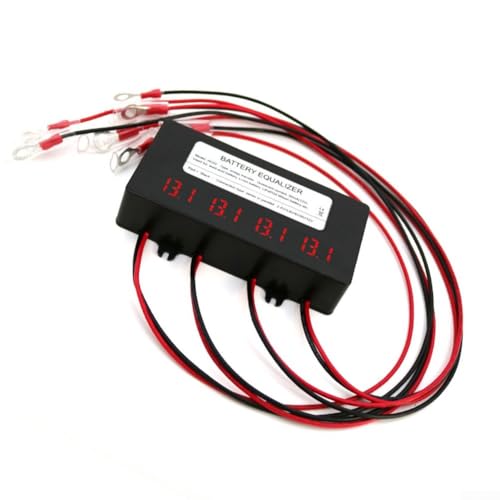 LED Display Battery Balancer für 24V/48V Automatisches Lade- und Entladungsmanagement mit Sicherheitsschutzfunktionen (HA02(with)) von MeevrgR