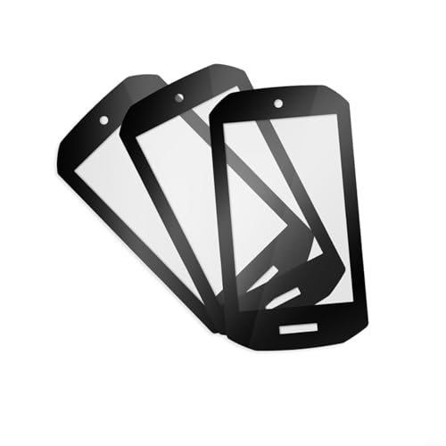 MeevrgR 3 Stück Fahrradcomputer-Bildschirm aus gehärtetem Glas für Garmin Edge 1050, vollständige Abdeckung mit genauer Lochposition, klare Sicht für Radfahren, GPS-Navigation von MeevrgR