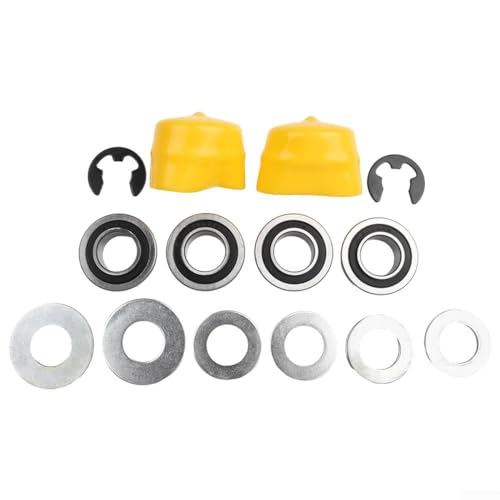 MeevrgR Abgedichtetes Flansch-Radlager-Set, Umrüstsatz für Radbuchse auf Lager, kompatibel mit Rasenmäher-Traktoren L100, L105, L108, L110, L120 L MeevrgR Abgedichtetes Flansch-Radlager-Set, Umrüstsatz für Radbuchse auf Lager, kompatibel mit Rasenmäher-Traktoren L100, L105, L108, L110, L120 L von MeevrgR