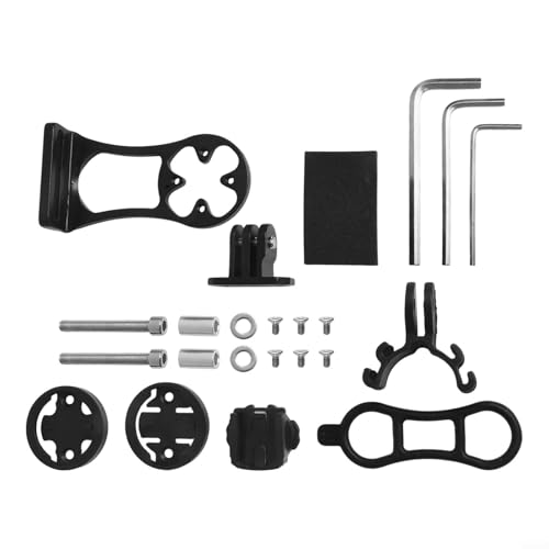 MeevrgR Fahrradvorbauhalterung für Kamera, Tacho, Taschenlampe, leicht und schwarz MeevrgR Fahrradvorbauhalterung für Kamera, Tacho, Taschenlampe, leicht und schwarz von MeevrgR