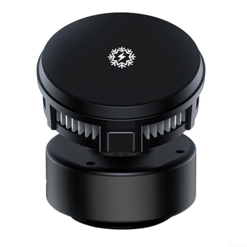 MeevrgR Smartphone-Armaturenbrett-Halterung, magnetisch, kabelloses Ladegerät mit 360-Grad-Rotationsfunktion (X19 ist schwarz) von MeevrgR