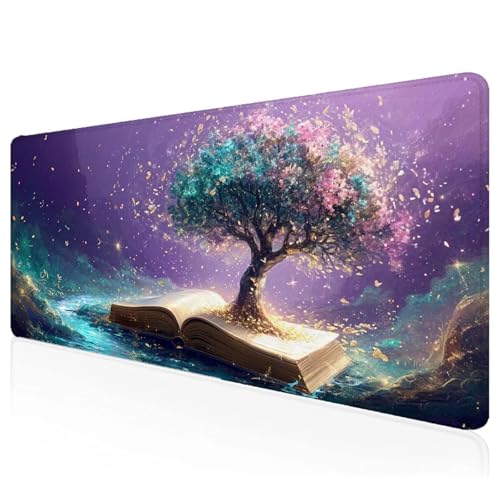 Blau Mousepad XXL 700x400x3mm Gaming Mauspad Rosa Schreibtischunterlage mit Vernähte Kanten Wasserdicht Anti-Rutsch Groß Erweiterter Keyboard Pad für Home Office Computerzubehör Y-9 Blau Mousepad XXL 700x400x3mm Gaming Mauspad Rosa Schreibtischunterlage mit Vernähte Kanten Wasserdicht Anti-Rutsch Groß Erweiterter Keyboard Pad für Home Office Computerzubehör Y-9 von Mefooge