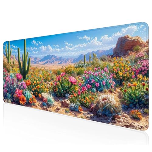 Gaming Mauspad XXL 900x600x3mm Farbe Mousepad Groß Vernähte Kanten Schreibtischunterlage Blume Wasserdicht Anti-Rutsch Gummibasis Keyboard Pad for Home Desk Office Deko,Geschenke Y-31 Gaming Mauspad XXL 900x600x3mm Farbe Mousepad Groß Vernähte Kanten Schreibtischunterlage Blume Wasserdicht Anti-Rutsch Gummibasis Keyboard Pad for Home Desk Office Deko,Geschenke Y-31 von Mefooge
