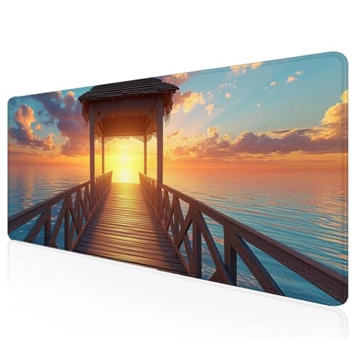 Gelb Mousepad XXL 1000x500x3mm Gaming Mauspad Landschaft Schreibtischunterlage mit Vernähte Kanten Wasserdicht Anti-Rutsch Groß Erweiterter Keyboard Pad für Home Office Computerzubehör Y-74 Gelb Mousepad XXL 1000x500x3mm Gaming Mauspad Landschaft Schreibtischunterlage mit Vernähte Kanten Wasserdicht Anti-Rutsch Groß Erweiterter Keyboard Pad für Home Office Computerzubehör Y-74 von Mefooge