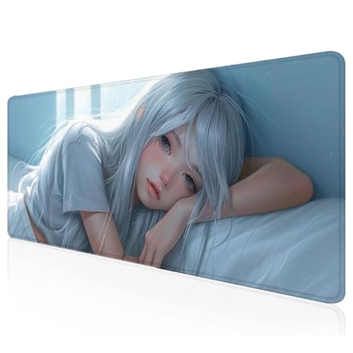 Grau Mousepad XXL 1000x500x3mm Gaming Mauspad Mädchen Schreibtischunterlage mit Vernähte Kanten Wasserdicht Anti-Rutsch Groß Erweiterter Keyboard Pad für Home Office Computerzubehör L-75 Grau Mousepad XXL 1000x500x3mm Gaming Mauspad Mädchen Schreibtischunterlage mit Vernähte Kanten Wasserdicht Anti-Rutsch Groß Erweiterter Keyboard Pad für Home Office Computerzubehör L-75 von Mefooge