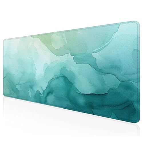 Grün Mousepad XXL 900x400x3mm Gaming Mauspad Zusammenfassung Schreibtischunterlage mit Vernähte Kanten Wasserdicht Anti-Rutsch Groß Erweiterter Keyboard Pad für Home Office Computerzubehör L-18 Grün Mousepad XXL 900x400x3mm Gaming Mauspad Zusammenfassung Schreibtischunterlage mit Vernähte Kanten Wasserdicht Anti-Rutsch Groß Erweiterter Keyboard Pad für Home Office Computerzubehör L-18 von Mefooge