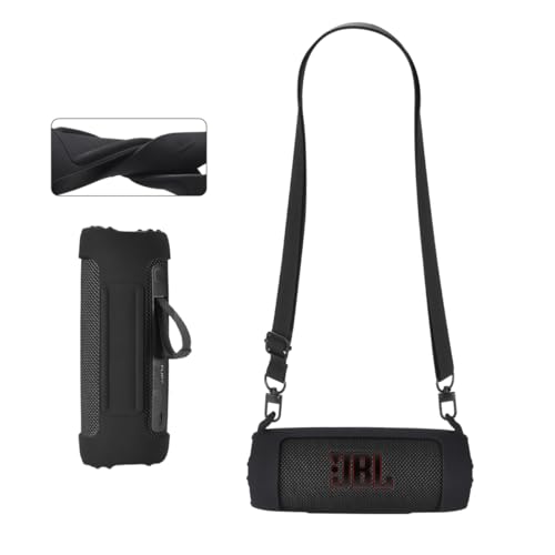 Silikon-Schutzhülle, kompatibel mit JBL Flip 7, tragbar, kabelloser Lautsprecher, Subwoofer, widerstandsfähig, sturzfest, verstellbarer Schultergurt, Bergsteigen, Wandern, Outdoor, Reisen, Tragen Silikon-Schutzhülle, kompatibel mit JBL Flip 7, tragbar, kabelloser Lautsprecher, Subwoofer, widerstandsfähig, sturzfest, verstellbarer Schultergurt, Bergsteigen, Wandern, Outdoor, Reisen, Tragen von MegaDive