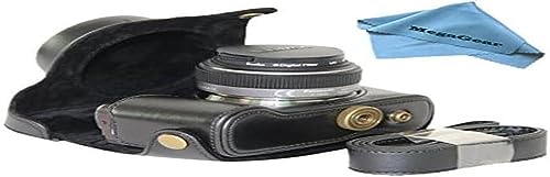 MegaGear Ever Ready schwarz Leder Kamera, Tasche für Panasonic DMC-GF6 with 14-42 Lens MegaGear Ever Ready schwarz Leder Kamera, Tasche für Panasonic DMC-GF6 with 14-42 Lens von MegaGear