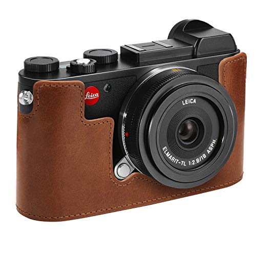 MegaGear Leica CL Ever Ready Echtleder Kamera-Halbtasche mit Trageriemen - Braun MegaGear Leica CL Ever Ready Echtleder Kamera-Halbtasche mit Trageriemen - Braun von MegaGear