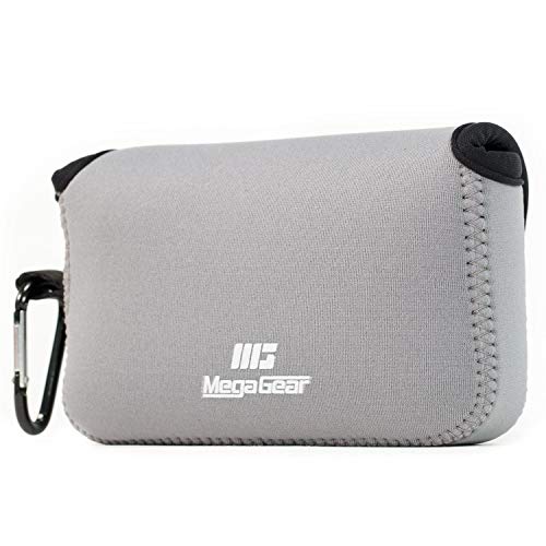MegaGear MG1378 Halteschnur Ultra Light Neopren Fall mit Karabiner für Canon PowerShot,G1 X Mark III III Kamera - Grau MegaGear MG1378 Halteschnur Ultra Light Neopren Fall mit Karabiner für Canon PowerShot,G1 X Mark III III Kamera - Grau von MegaGear