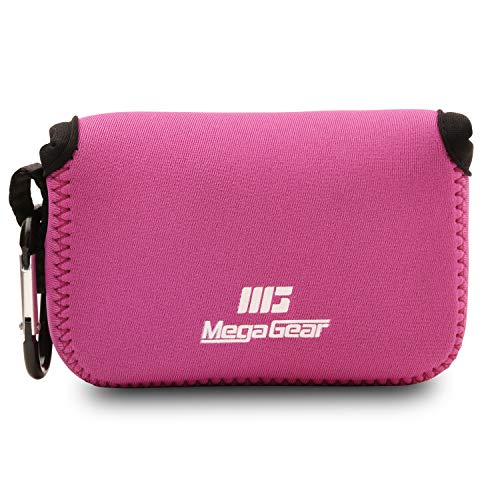 MegaGear MG792 Nikon Coolpix W100, S33 Ultraleichte Kameratasche aus Neopren - Rosa von MegaGear