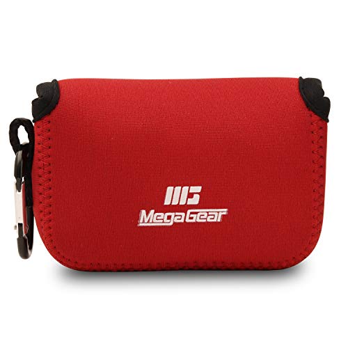 MegaGear MG793 Nikon Coolpix W100, S33 Ultraleichte Kameratasche aus Neopren - Rot von MegaGear