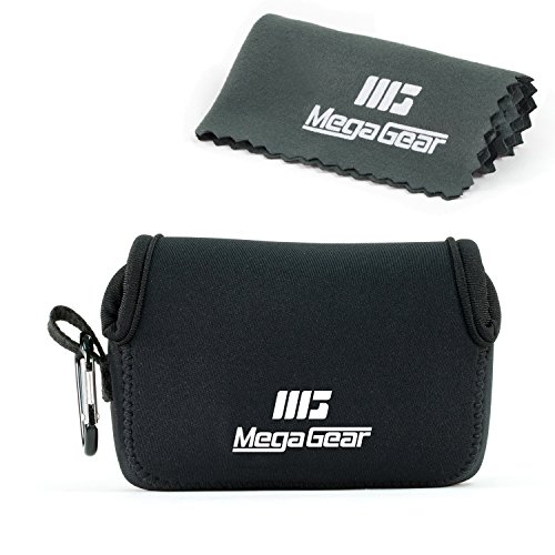MegaGear Schutzhülle für Samsung WB350F, Neopren, Schwarz von MegaGear