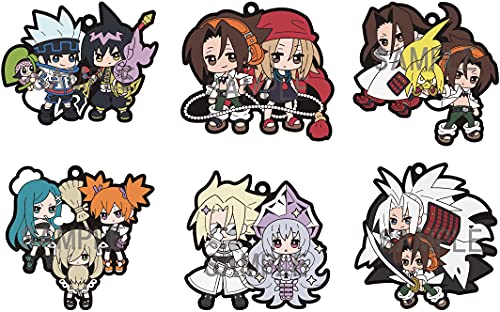 Shaman King Megahouse Rubber Mascot 6 cm Assortment (6) nger Halsketten von MegaHouse