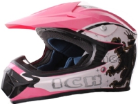 Kinder Crosser Helm Rosa Größe L von MegaLeg