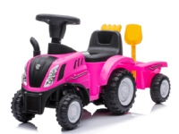 New Holland T7 Walking Tractor mit Anhänger und Werkzeug, Pink von MegaLeg