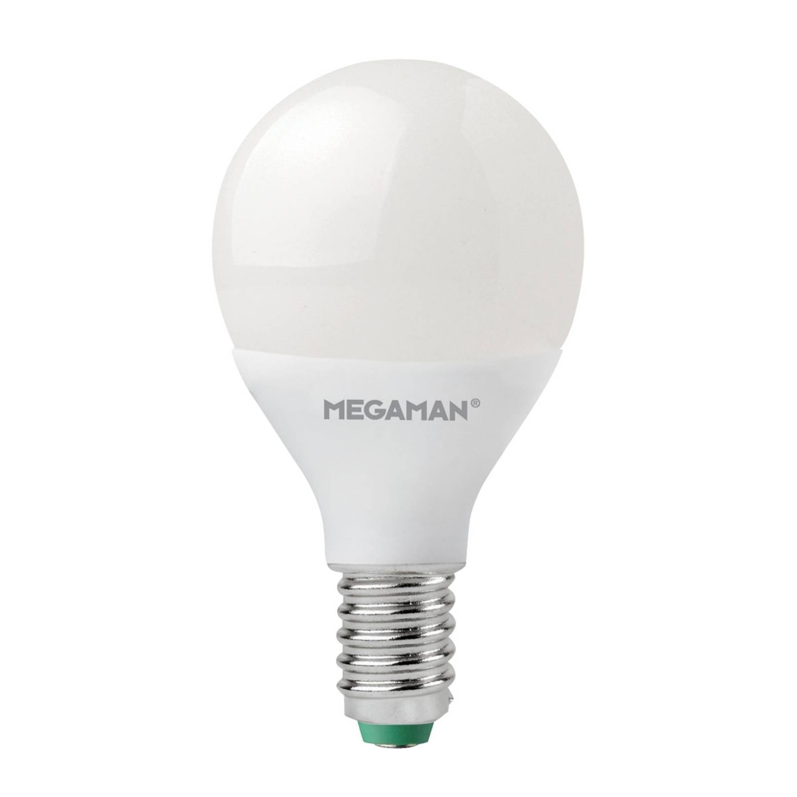 E14 2,9W LED-Tropfenlampe matt, 2.700K von Megaman