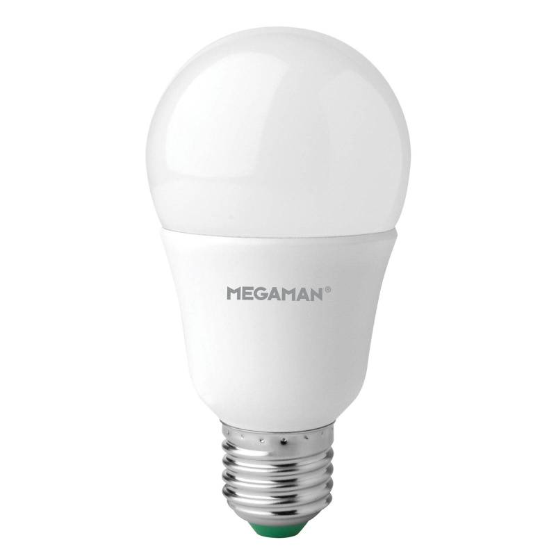 LED-Lampe E27 A60 11W opal, universalweiß von Megaman