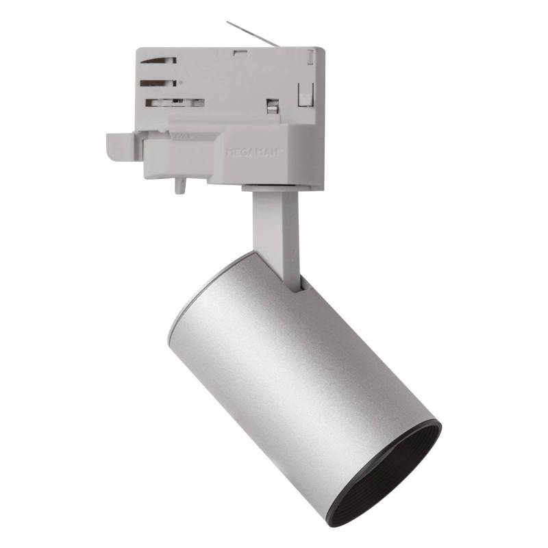 LED-Spot MarcoMini 3-Phasen-Schiene silber 4.000K von Megaman