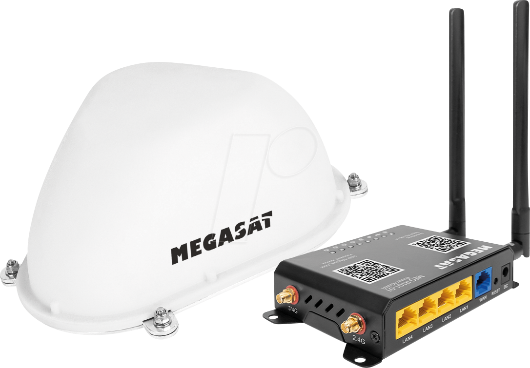 MEGASAT 0900192 - Camping / Boot WLAN-Router 4G 300 MBit/s von Megasat