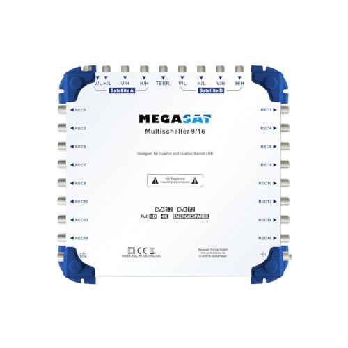 MEGASAT Profiline Multischalter MULTISCHALTER916 von Megasat