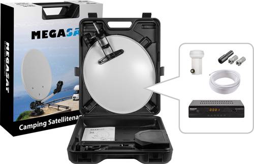 MegaSat HD 6000 Camping SAT-Anlage mit Receiver von Megasat